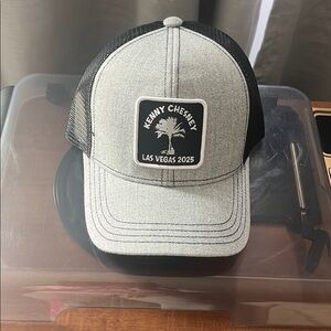 Jensen Black and Gray Mesh Cap